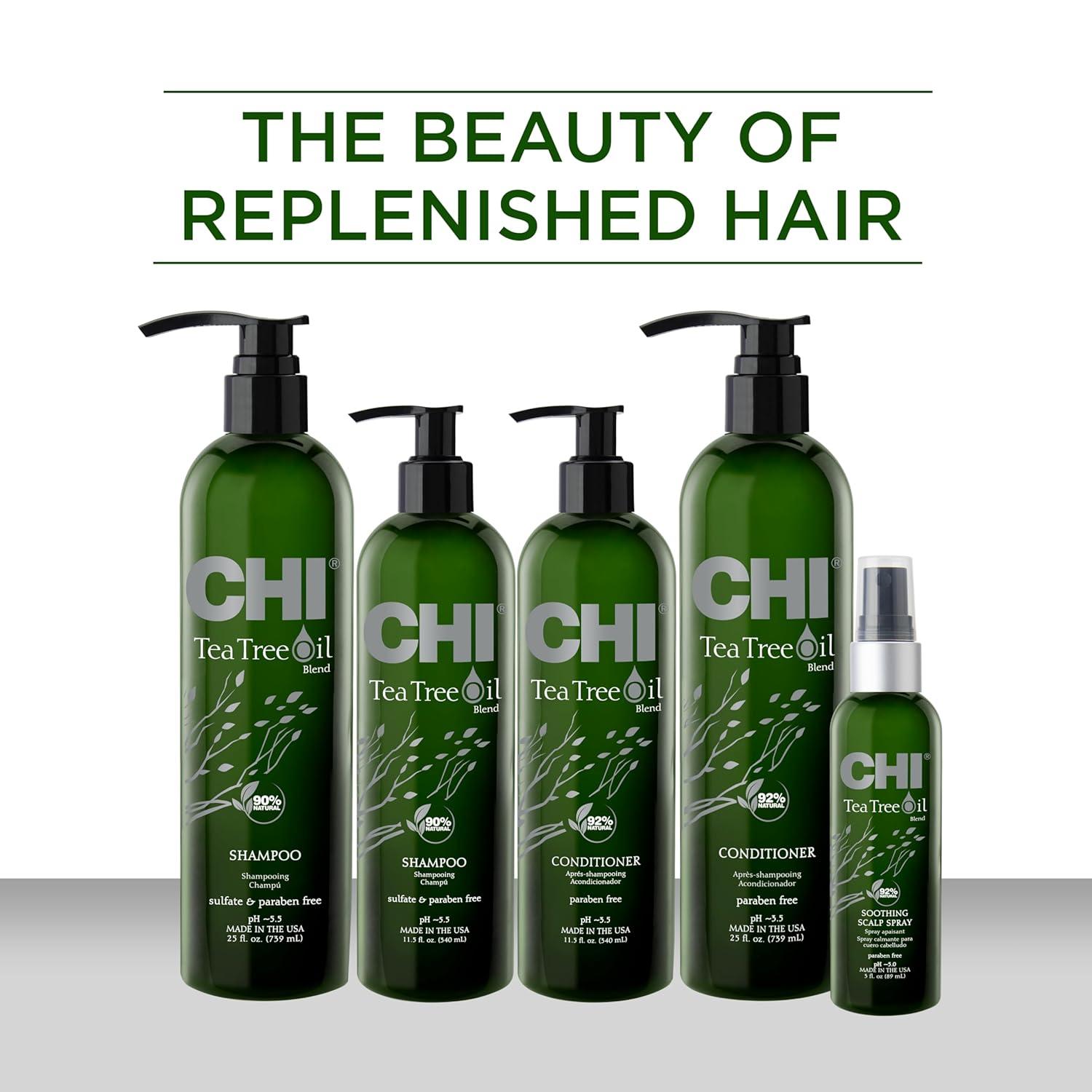CHI Tea Tree Oil Soothing Scalp Spray, Moisturizing Spray For Relieving ...